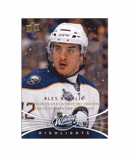 2008-09 Upper Deck Winter Classic #WC4 Ales Kotalik (10-X191-SABRES)