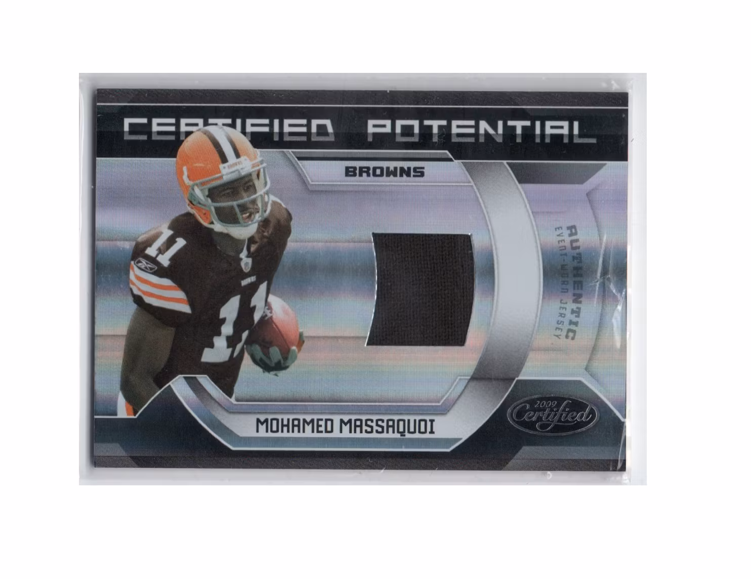 2009 Certified Certified Potential Materials #20 Mohamed Massaquoi (30-X253-NFLBROWNS)