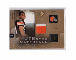 2009 SPx Winning Materials #WIE Brian Robiskie (30-X258-NFLBROWNS)