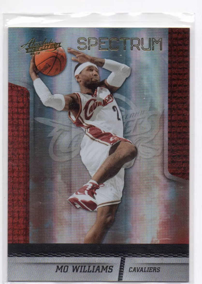 2009-10 Absolute Memorabilia Spectrum Gold #54 Mo Williams (20-X310-NBACAVALIERS)