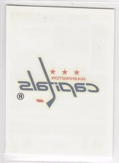 2009-10 Collector's Choice Badge of Honor Tattoos #BH30 Washington Capitals (10-X140-CAPITALS)