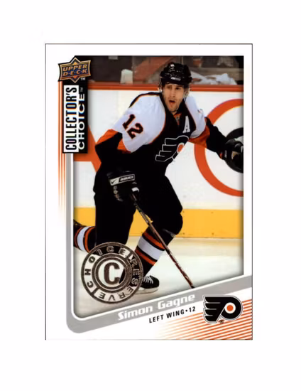 2009-10 Collector's Choice Reserve #135 Simon Gagne (10-X110-FLYERS)