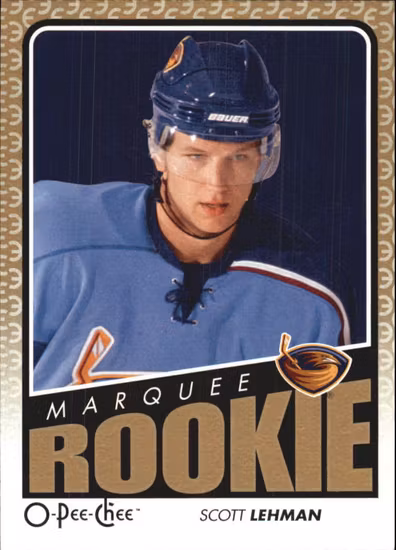 2009-10 O-Pee-Chee #510 Scott Lehman RC (10-181x1-THRASHERS)