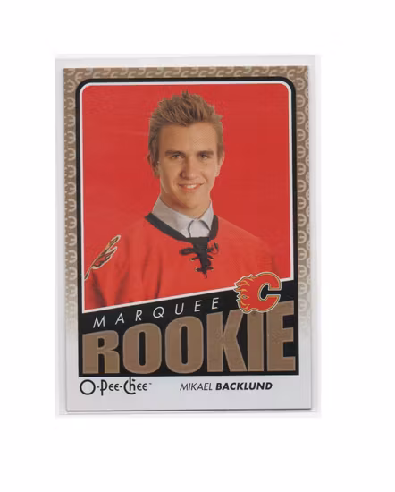 2009-10 O-Pee-Chee #518 Mikael Backlund RC (10-X149-RC-FLAMES)