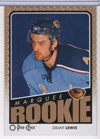 2009-10 O-Pee-Chee #535 Grant Lewis RC (10-X114-THRASHERS)