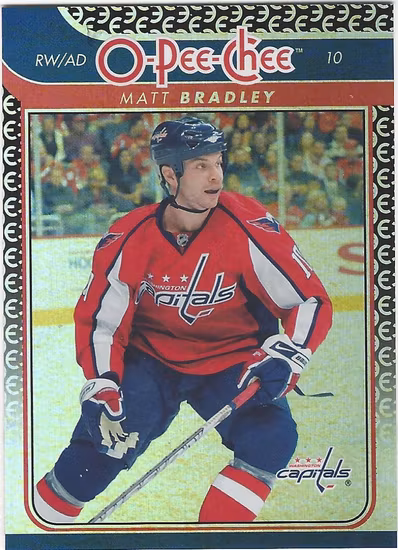 2009-10 O-Pee-Chee Rainbow #133 Matt Bradley (10-X37-CAPITALS)