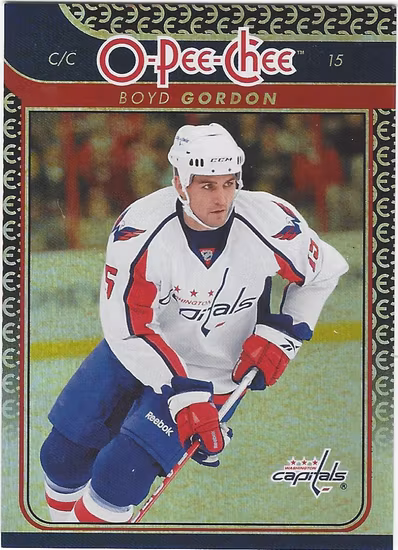 2009-10 O-Pee-Chee Rainbow #151 Boyd Gordon (10-X39-CAPITALS)