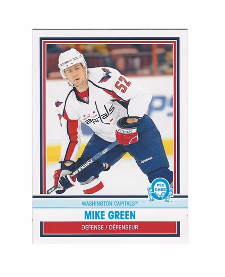 2009-10 O-Pee-Chee Retro #343 Mike Green (12-X3-CAPITALS)
