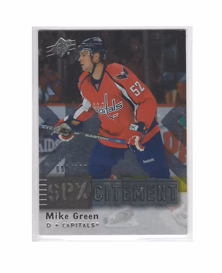 2009-10 SPx SPXcitement #X45 Mike Green (15-X136-CAPITALS)