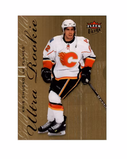 2009-10 Ultra Gold Medallion #226 Kris Chucko (15-X275-FLAMES)