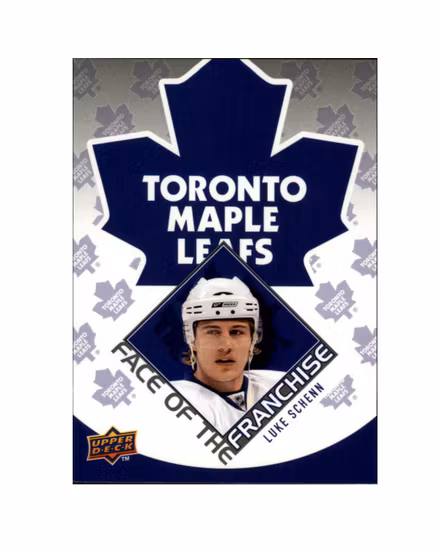 2009-10 Upper Deck Face of the Franchise #FF12 Luke Schenn (10-X165-MAPLE LEAFS)