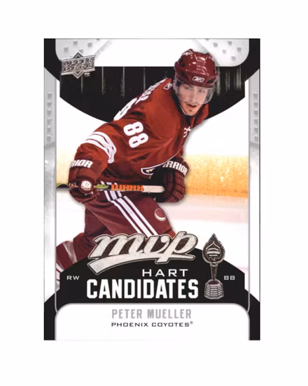 2009-10 Upper Deck MVP Hart Candidates #HC28 Peter Mueller (10-X188-COYOTES)