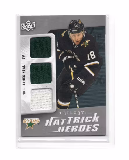 2009-10 Upper Deck Trilogy Hat Trick Heroes #HTHJN James Neal (40-X263-NHLSTARS)