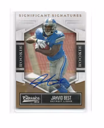2010 Classics Significant Signatures Gold #147 Jahvid Best (30-X70-NFLLIONS)