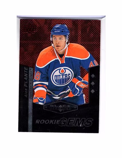2010-11 Black Diamond Ruby #168 Alex Plante (40-X31-OILERS)