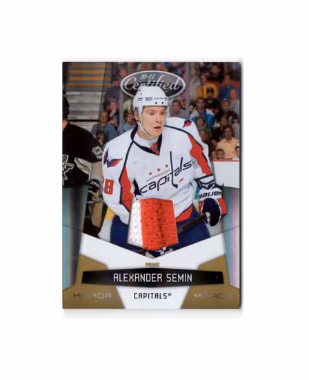 2010-11 Certified Mirror Gold Materials Prime #150 Alexander Semin (100-X80-CAPITALS)