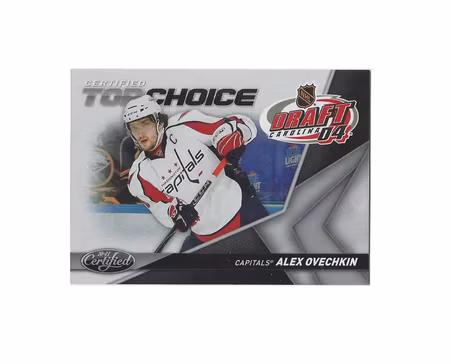 2010-11 Certified Top Choice #6 Alexander Ovechkin (50-X43-CAPITALS)