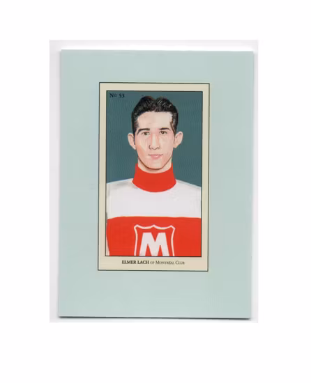 2010-11 ITG 100 Years of Card Collecting #53 Elmer Lach HP (20-X237-CANADIENS)