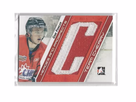 2010-11 ITG Heroes and Prospects Complete Letter Team Cherry #TC33 Cam Fowler E (500-279x7-DUCKS)