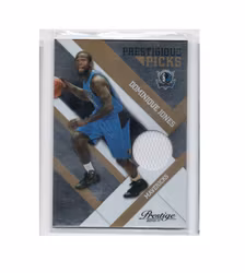 2010-11 Prestige Prestigious Picks Materials Gold #24 Dominique Jones (40-X260-NBAMAVERICKS)