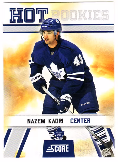 2010-11 Score #501 Nazem Kadri HR RC (15-X298-MAPLE LEAFS)