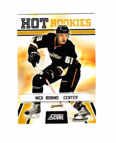 2010-11 Score #523 Nick Bonino HR RC (10-D8-DUCKS)
