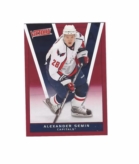 2010-11 Upper Deck Victory Red #197 Alexander Semin (25-X4-CAPITALS)