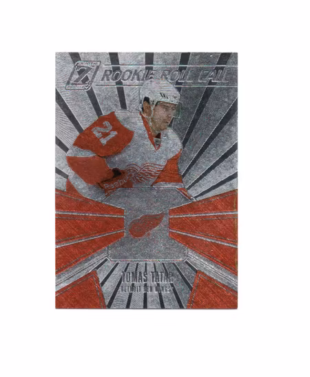 2010-11 Zenith Rookie Roll Call #12 Tomas Tatar (25-175x4-RED WINGS)