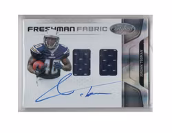 2011 Certified #264 Jordan Todman JSY AU499 RC (30-X246-NFLCHARGERS)