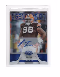 2011 Certified Mirror Blue Signatures #223 Phil Taylor (30-X254-NFLBROWNS)