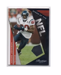 2011 Prestige Stars of the NFL Materials #3 Andre Johnson (40-X60-NFLTEXANS)
