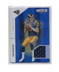 2011 Rookies and Stars Longevity Materials Sapphire #135 Sam Bradford (40-X39-NFLRAMS)