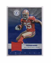 2011 Totally Certified Blue Materials #91 Vernon Davis (40-X44-NFL49ERS)