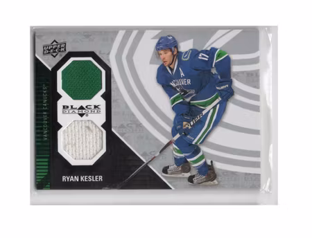 2011-12 Black Diamond Dual Jerseys #VANRK Ryan Kesler F (30-X258-CANUCKS)