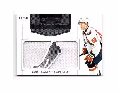 2011-12 Dominion Mammoth Jerseys #48 Cody Eakin (60-X80-CAPITALS)