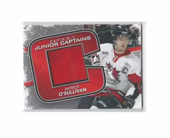 2011-12 ITG Captain-C Junior Captains Jerseys Silver #JC19 Patrick O'Sullivan (50-X91-OTHERS)
