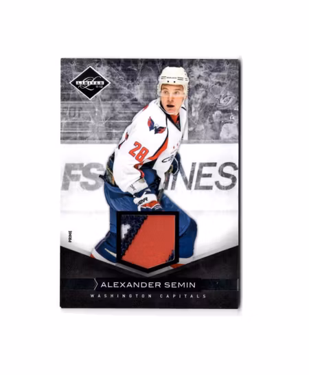 2011-12 Limited Materials Prime #121 Alexander Semin (100-X91-CAPITALS)