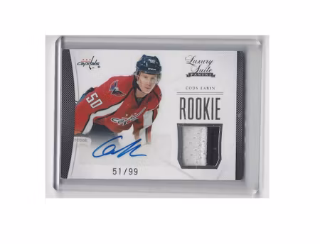 2011-12 Luxury Suite #48 Cody Eakin JSY AU RC (150-X113-CAPITALS)