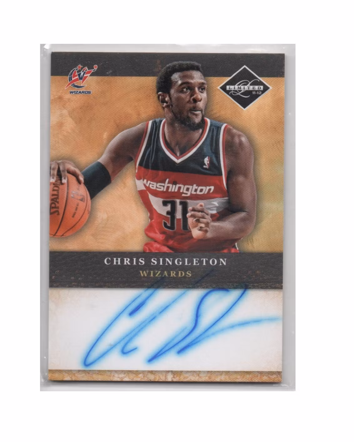 2011-12 Limited 2011 Draft Pick Redemptions #19 Chris Singleton (30-X243-NBAWIZARDS)