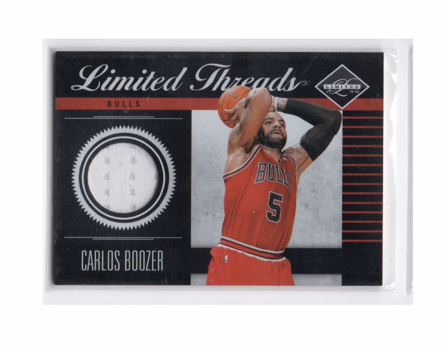 2011-12 Limited Threads #40 Carlos Boozer (30-X242-NBABULLS)