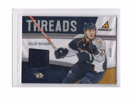2011-12 Pinnacle Threads #53 Colin Wilson (30-X263-PREDATORS)