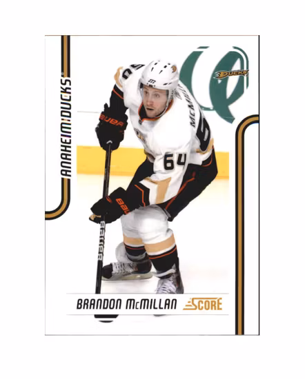 2011-12 Score Glossy #43 Brandon McMillan (10-X188-DUCKS)