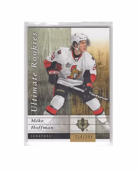 2011-12 Ultimate Collection #92 Mike Hoffman RC (100-272x4-SENATORS)