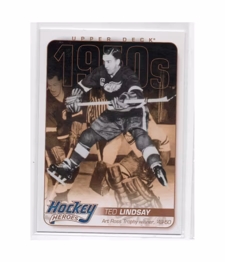 2011-12 Upper Deck Hockey Heroes #HH11 Ted Lindsay (20-X159-RED WINGS)