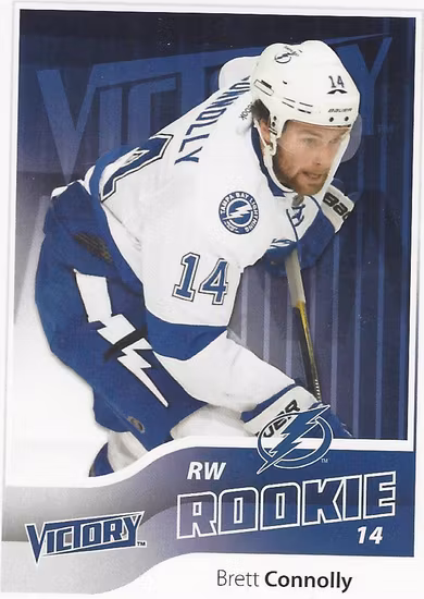 2011-12 Upper Deck Victory #306 Brett Connolly RC (10-X42-LIGHTNING)