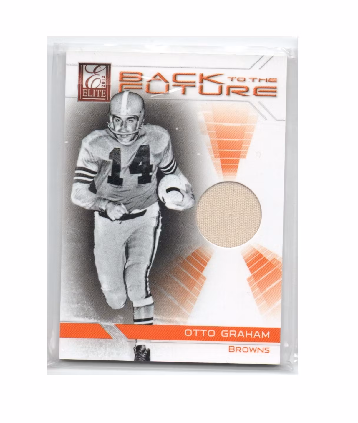 2012 Elite Back to the Future Jerseys #19 Otto Graham (200-X278-NFLBROWNS)