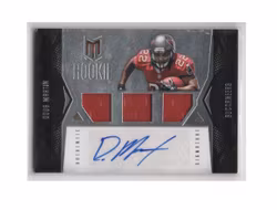 2012 Momentum #110 Doug Martin JSY AU399 RC (60-X249-NFLBUCCANEERS)