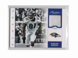 2012 Prestige Gamers Materials #40 Anquan Boldin (40-D8-NFLRAVENS)
