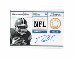 2012 Prestige NFL Passport Autographs #11 Trent Richardson (40-X204-NFLBROWNS)