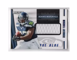 2012 Rookies and Stars True Blue #243 Robert Turbin JSY (30-X248-NFLSEAHAWKS)